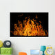 Dark and Bright Orange Wall Decal