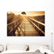 Landscape Wooden Path with Wall Decal