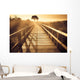 Landscape Wooden Path with Wall Decal