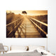 Landscape Wooden Path with Wall Decal