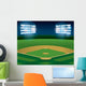 Baseball Softball Field Lit Wall Decal