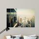Modern Office Building Wall Decal