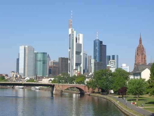 Frankfurt Am Main Skyline Wall Decal