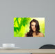 Healthy Girl Floral Wall Decal