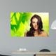 Healthy Girl Floral Wall Decal