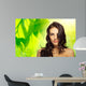 Healthy Girl Floral Wall Decal