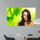 Healthy Girl Floral Wall Decal