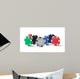 Casino Chips Wall Decal