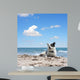 Dog under Blue Sky Wall Decal