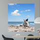 Dog under Blue Sky Wall Decal