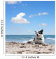 Dog under Blue Sky Wall Decal