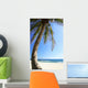 Palm Tree and Beach Wall Decal