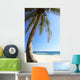 Palm Tree and Beach Wall Decal