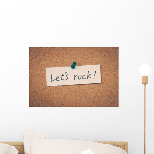 Let's Rock Wall Decal