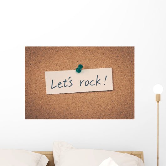Let's Rock Wall Decal