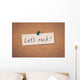 Let's Rock Wall Decal