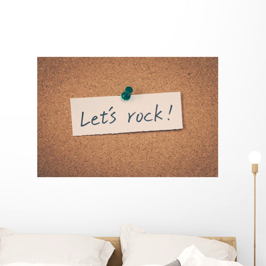 Let's Rock Wall Decal