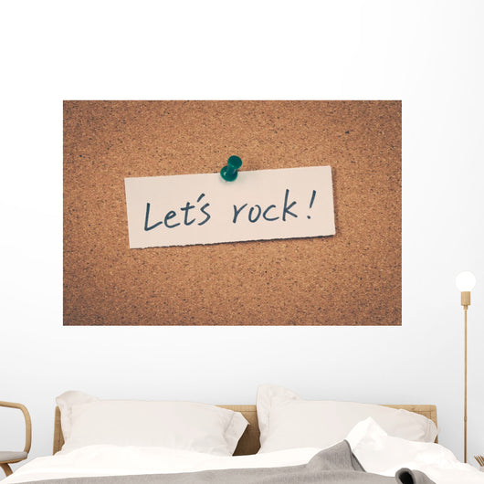 Let's Rock Wall Decal