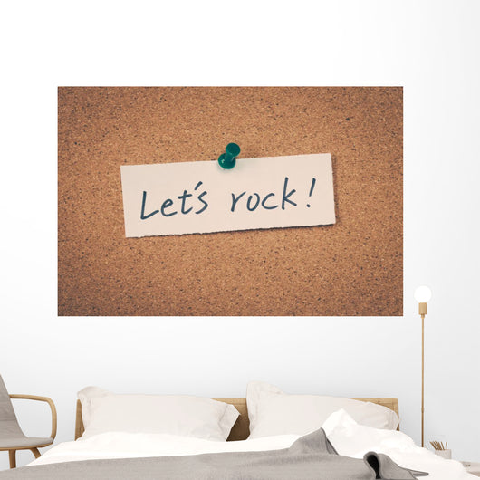 Let's Rock Wall Decal