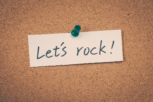Let's Rock Wall Decal