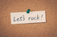 Let's Rock Wall Decal