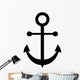 Marine Anchor Silhouette Wall Decal