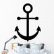 Marine Anchor Silhouette Wall Decal