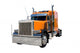 Orange Semi Truck Wall Decal