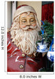 Santa Portrait Wall Decal