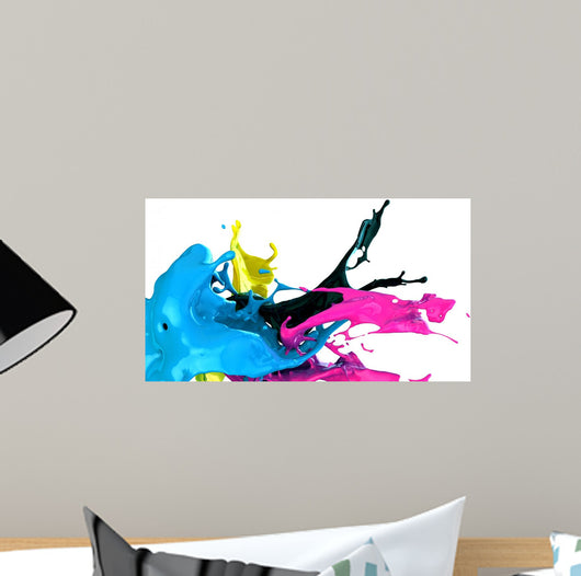 Paint Splash Wall Decal