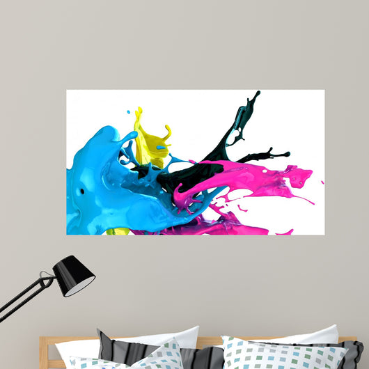 Paint Splash Wall Decal