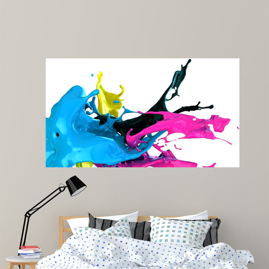 Paint Splash Wall Decal