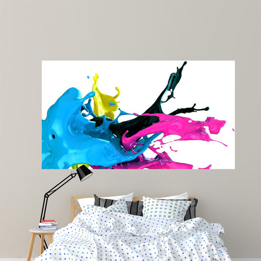 Paint Splash Wall Decal