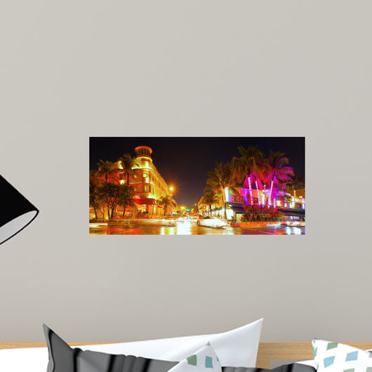 Miami Beach Florida Colorful Wall Decal