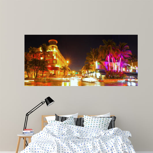 Miami Beach Florida Colorful Wall Decal