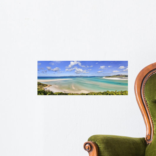 Qe Whitsundays Beach Panorama Wall Decal