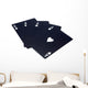 Poker and Games Chance Wall Decal