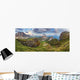 Dolomites Mountain Panorama Spring Wall Decal Panoramic Wall Decal