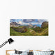 Dolomites Mountain Panorama Spring Wall Decal Panoramic Wall Decal