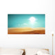 Desert Illustration Wall Decal