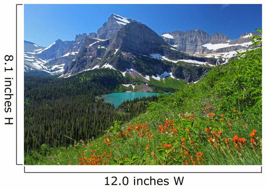 Glacier National Park Montana Wall Decal