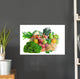 Shopping for Produce Wall Decal