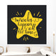 Hand Drawn Typography Poster Wall Decal