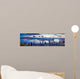City and Harbor Dawn Wall Decal