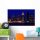 Louisville Kentucky Skyline Night Wall Decal