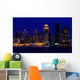 Louisville Kentucky Skyline Night Wall Decal