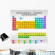 Periodic Table Elements Extended Wall Decal