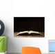 Image of an old Holy Bible on wooden background in a dark space Wall Mural