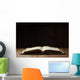 Image of an old Holy Bible on wooden background in a dark space Wall Mural