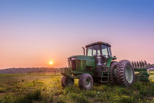 Tractor Field Maryland Farm Wall Decal